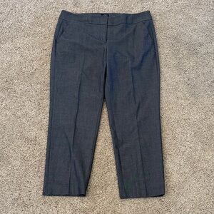 LOFT Charcoal Straight Leg Women's Pants